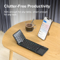 Foldable Bluetooth Keyboard Nillkin Cube Pocket – QWERTY Black, Windows/iOS/Android