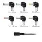 Chargeur universel LinQ T-129 – 30 W, 3 à 12 V, 6 embouts + port USB Chargeur universel LinQ T-129 – 30 W, 3 à 12 V, 6 embouts + port USB
