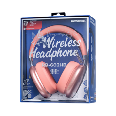 Casque Sans Fil REMAX RB-602HB - Rose | Smarty Paris 18e