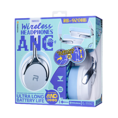 Casque sans fil 600 mAh REMAX RB-920HB avec Réduction de Bru