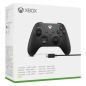 Manette Sans Fil Xbox Série X/S avec Cable PC Microsoft Noir Manette Sans Fil Xbox Série X/S avec Cable PC Microsoft Noir