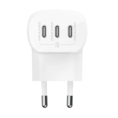 Belkin 3 USB-C Charger 67W WCC002vf2MWH-B6 | Smarty