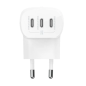 Belkin 3 USB-C Wall Charger – 67W WCC002vf2MWH-B6 with USB-C Cable Belkin 3 USB-C Wall Charger – 67W WCC002vf2MWH-B6 with USB-C Cable