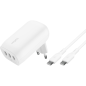 Belkin 3 USB-C Wall Charger – 67W WCC002vf2MWH-B6 with USB-C Cable Belkin 3 USB-C Wall Charger – 67W WCC002vf2MWH-B6 with USB-C Cable