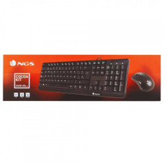 NGS COCOAKITFRENCH Wired Keyboard Mouse | Smarty
