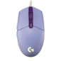 Logitech Souris optique filaire G102 LIGHTSYNC – Violette