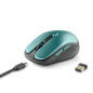 Wireless mouse NGS Evo Rust Ice rechargeable – Blue Green Wireless mouse NGS Evo Rust Ice rechargeable – Blue Green