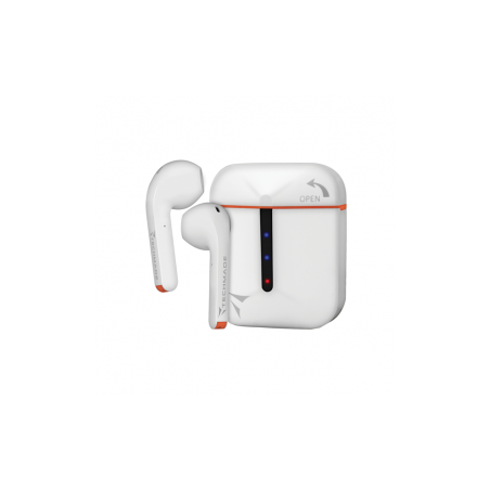 Écouteurs Bluetooth TECHMADE TM-H21T-OR avec Boitier de Charge - Audio