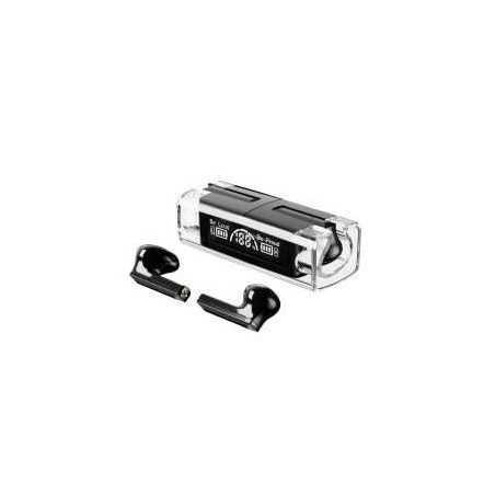 Écouteurs Bluetooth TWS LB-83 avec Affichage Numérique - Noir - Audio