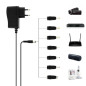Universal Charger LinQ T-3A08 – 10W, 6 tips + micro-USB Universal Charger LinQ T-3A08 – 10W, 6 tips + micro-USB