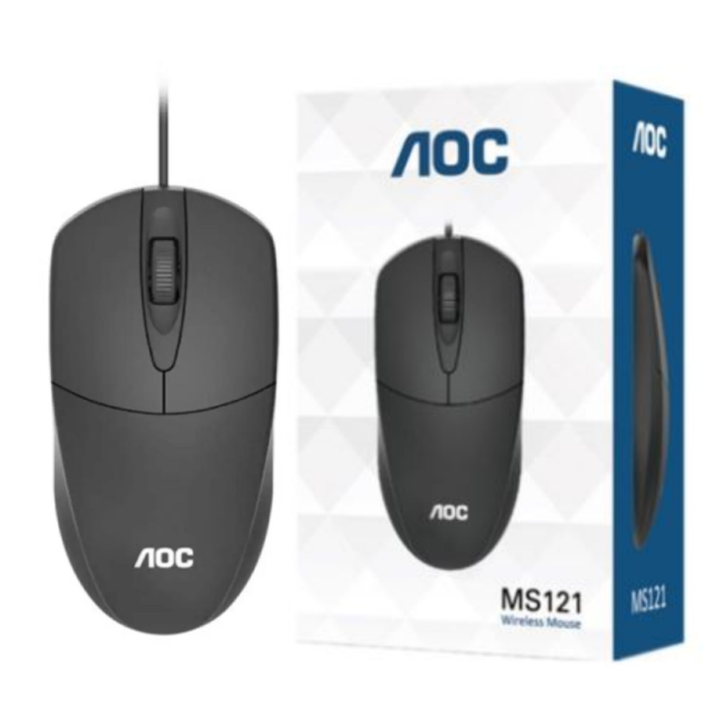 Souris filaire AOC Ms121 – USB Noir Souris filaire AOC Ms121 – USB Noir