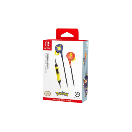 Écouteurs Filaires PowerA pour Nintendo Switch - Pikachu Blossom · Smarty Paris