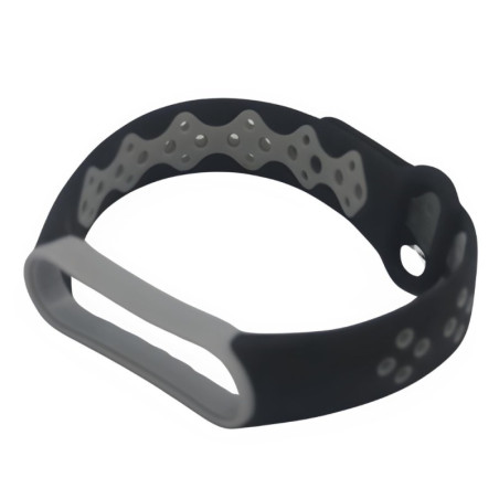 Bracelet Mi Smart Band 5/6/7 noir/gris | Smarty