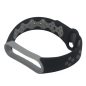 Bracelet de montre ECO pour Xiaomi Mi Smart Band 5/6/7 – Noir/Gris Bracelet de montre ECO pour Xiaomi Mi Smart Band 5/6/7 – Noir/Gris