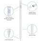 Stylet actif ECO – Compatible Apple iPad Or Stylet actif ECO – Compatible Apple iPad Or