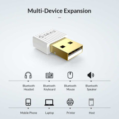 Adaptateur Bluetooth 5.0 Orico BTA-508 | Smarty