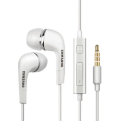 Écouteurs Main Libre Jack 3.5mm Intra-Auriculaires Stéréo HF Samsung E
