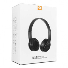 Casque Bluetooth Noir (WUW-R38) | Smarty Paris 18e