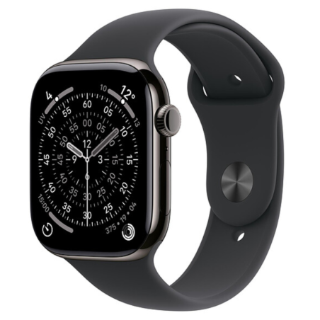 Apple Smartwatch Watch Series 11 – GPS 46mm Slate Titanium Sport Band M/L