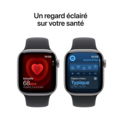 Apple Watch Series 11 GPS 42 mm Gris sidéral