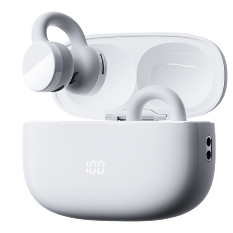 Écouteurs Sans Fil Bluetooth D-Power Airclip Pro Blanc — Realme · Smarty Paris 18e
