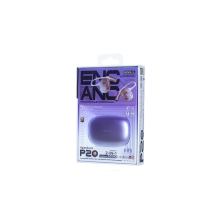 Écouteurs Sans Fil Remax OWS OpenBuds P20 - Violet - Audio Ref G4575 |