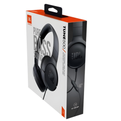 Casque Filaire JBL Tune T500 - JBLT500BLK - Noir | Smarty Paris 18e