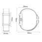 Smart Band YESIDO IO45 – 30-day battery, heart rate, SpO2, stress, alerts Smart Band YESIDO IO45 – 30-day battery, heart rate, SpO2, stress, alerts