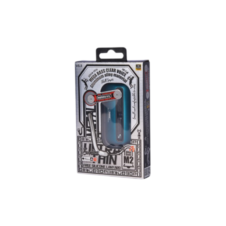 Écouteurs intra-auriculaires sans fil Remax AlloyBuds M2 - Bleu - Audi