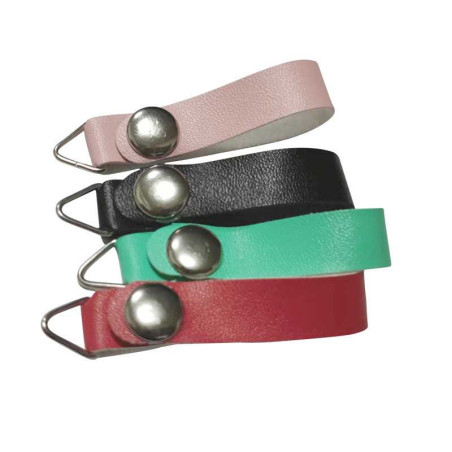 Attaches de Câbles en Semi - Cuir - Blanc | Smarty Paris 18e