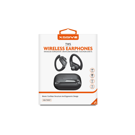 Écouteurs sans Fil avec réduction de bruit ENC XSSIVE XSS-TWS17 - Noir