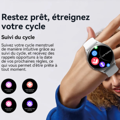 Montre Blackview X20 AMOLED argent | Smarty