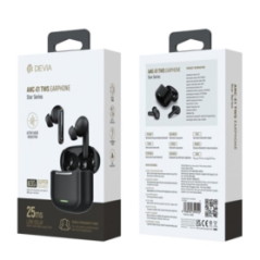 Écouteurs sans fil 7.5H Bluetooth Devia Series Star TWS ANC-E1 EM411 -