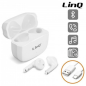 Écouteurs Bluetooth avec Boîtier de Charge LinQ R535 Blanc Écouteurs Bluetooth avec Boîtier de Charge LinQ R535 Blanc