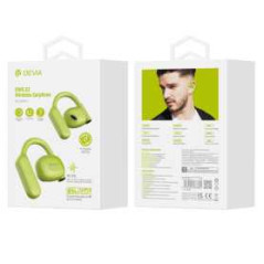 Écouteurs sans fil Bluetooth 12H Devia Star series OWS E2 - Vert - Aud