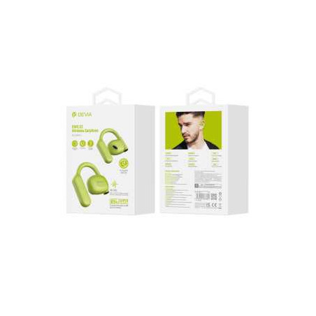 Écouteurs sans fil Bluetooth 12H Devia Star series OWS E2 - Vert - Aud
