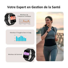 Montre Blackview R50 grise 100+ modes | Smarty