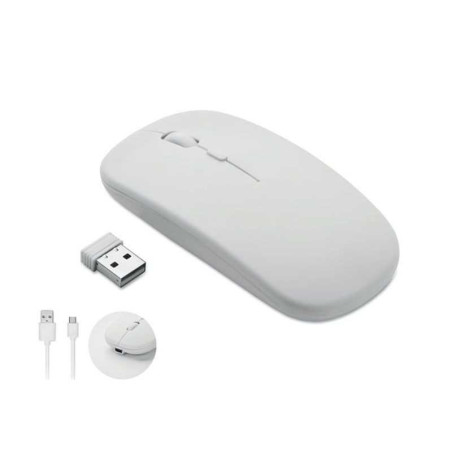 Souris Sans Fil Classique - Blanc | Smarty Paris 18e