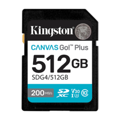 Carte mémoire Kingston Canvas Go+ 512 Go | Smarty