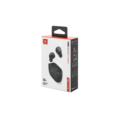 Écouteurs sans fil JBL Wave Buds - JBLWBUDSBLK - Noir - Audio Ref A267
