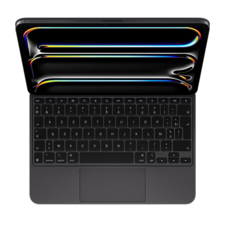 Apple Housse-clavier Magic Keyboard MWR23T/A – Noir USB-C QWERTY pour iPad Pro 11 pouces M4/M5