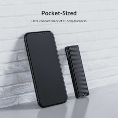 Boîtier ORICO M2PV-C3 pour SSD M.2 | Smarty