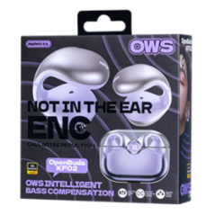 Écouteurs sans fil à clip auriculaire Open Buds KF02 REMAX - Violet -