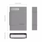 Boîte de rangement ORICO PHP35-V1 – HDD 3,5 pouces Gris Boîte de rangement ORICO PHP35-V1 – HDD 3,5 pouces Gris