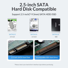 ORICO 25PW1-C3 2.5-inch HDD/SSD case | Smarty