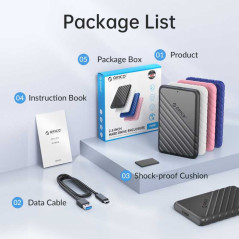 ORICO 25PW1-C3 2.5-inch HDD/SSD case | Smarty
