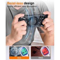 Coque iPhone MagSafe support rotatif métal | Smarty
