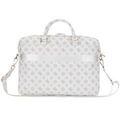 Housse Guess Peony 16" Blanc | Smarty