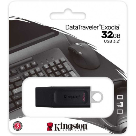 Clé USB Kingston DataTraveler Exodia 32 Go (O | Smarty Paris