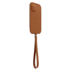 Étui cuir MagSafe Apple iPhone 12 / 12 Pro bronze